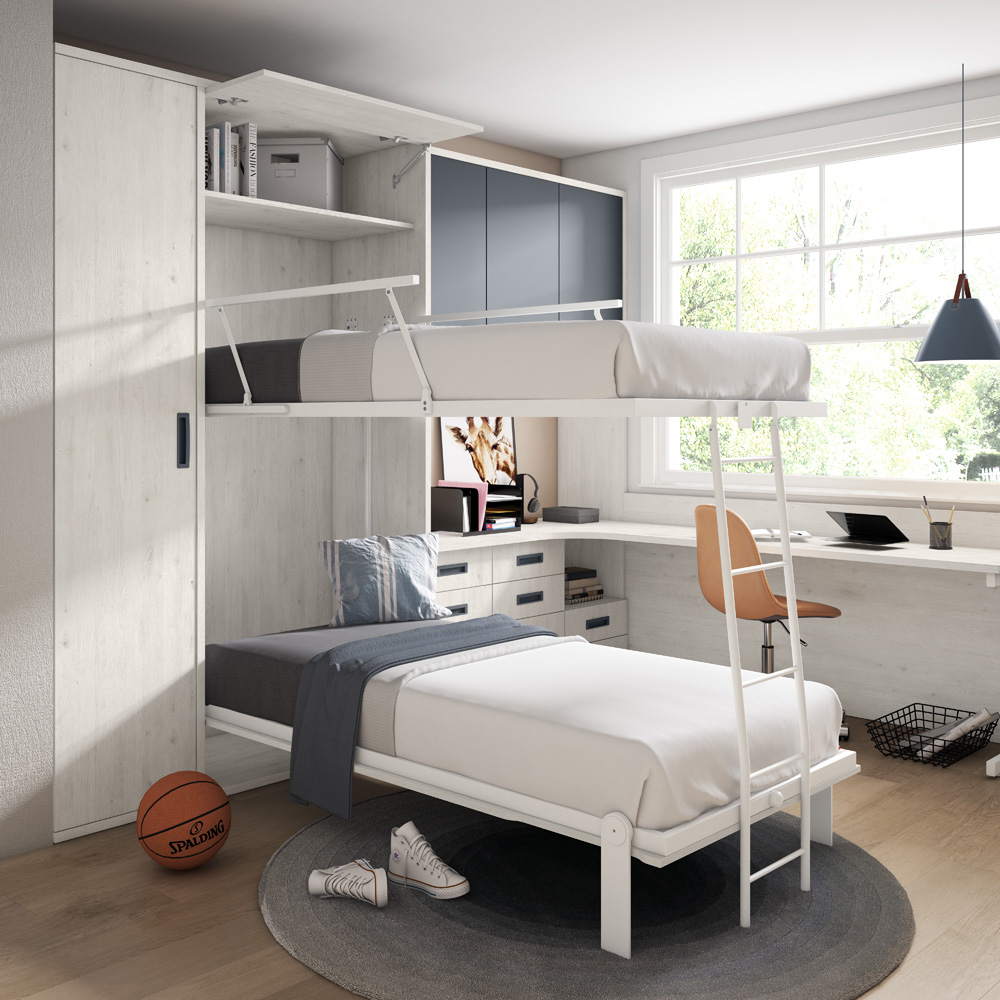 Litera abatible doble vertical 90x190 apdj 032