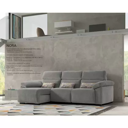 Sofa modelo nora relax mayor