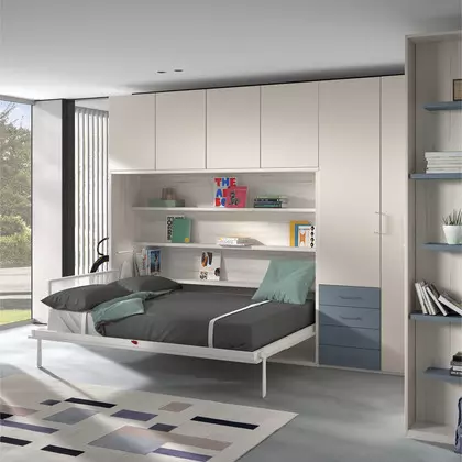 Cama abatible horizontal de matrimonio F259