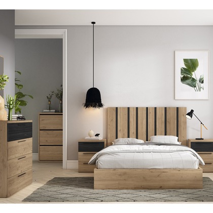 Dormitorio de matrimonio de madera Item 04