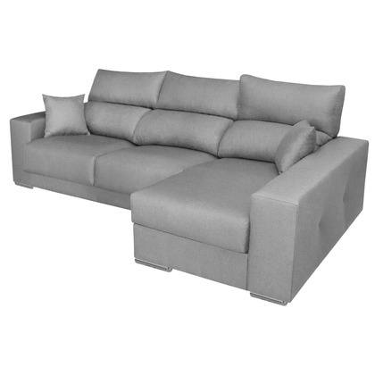 Chaiselongue Sofá Extensible con opción PUFF - Eva