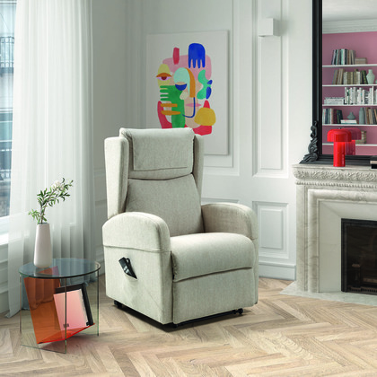 Sillón eléctrico con ruedas y 2 Motores TRE-CTRA