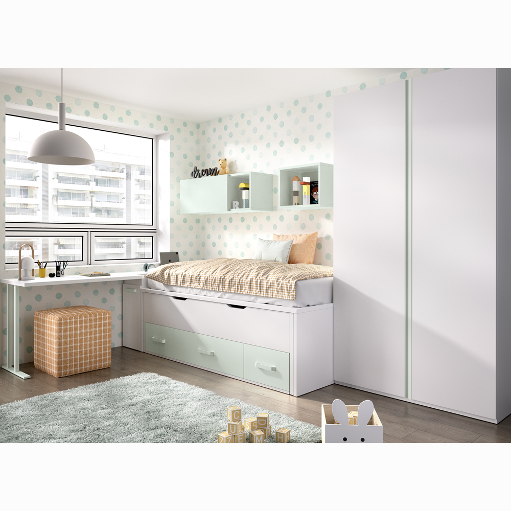 Dormitorio juvenil completo mundo joven MJC-124